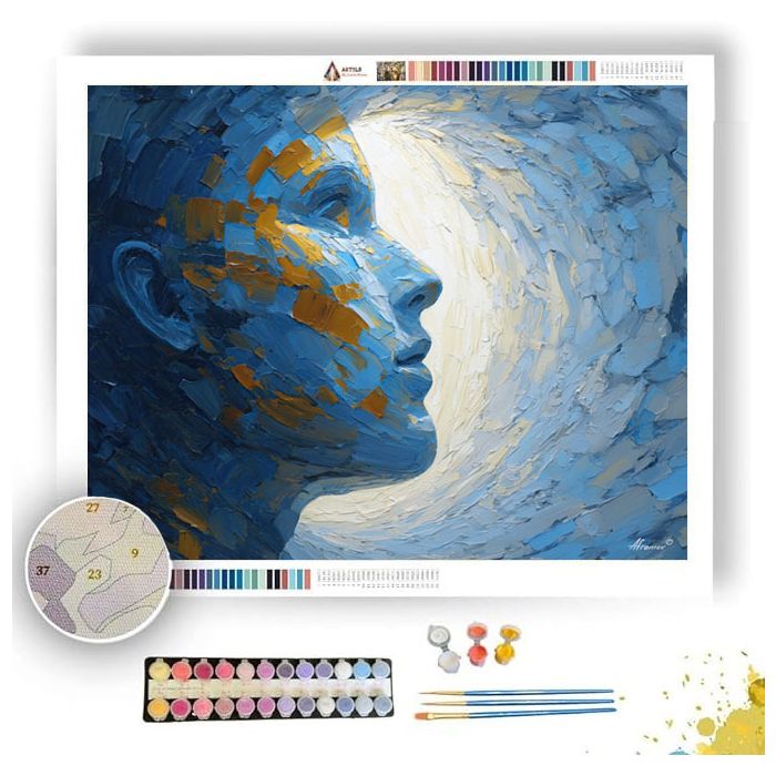 GLASS VIEW - Paint by Numbers Full Kit