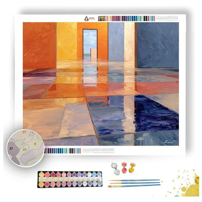 WATER FLOOR ECHO - Paint by Numbers Full Kit