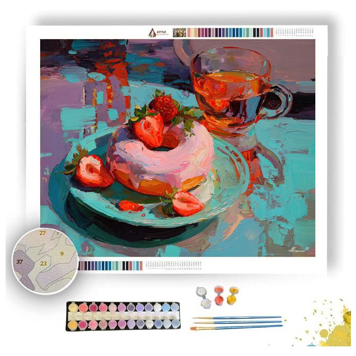 VIOLET ECHO - Paint by Numbers Full Kit