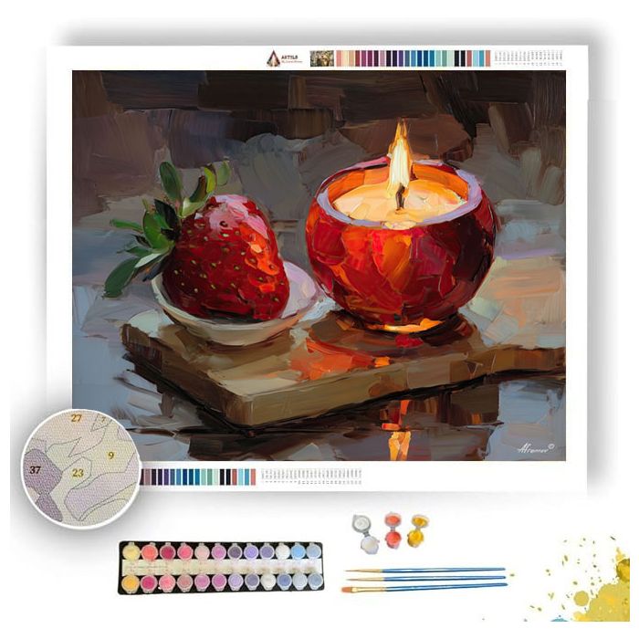 CANDLE PATH - Paint by Numbers Full Kit