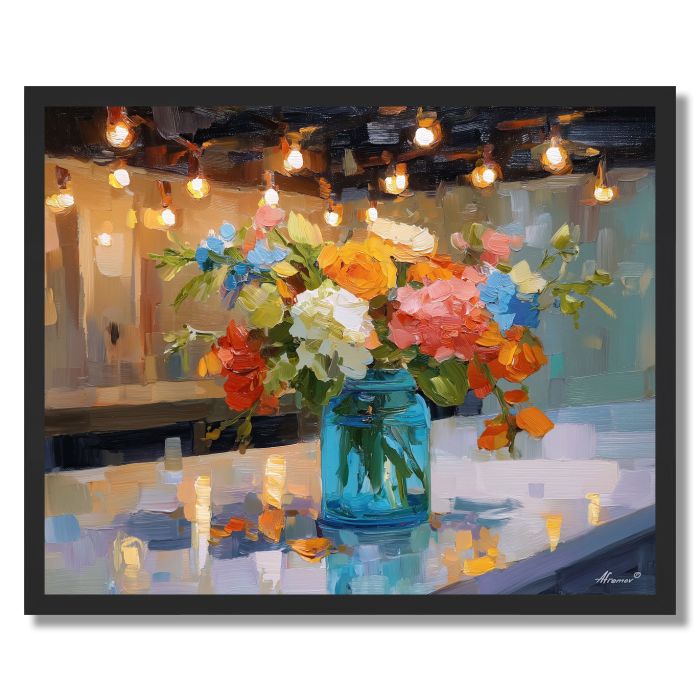 COBALT REHEARSAL - FRAMED