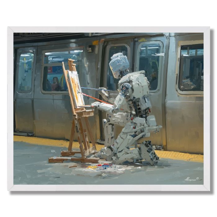 SKY EASEL - FRAMED