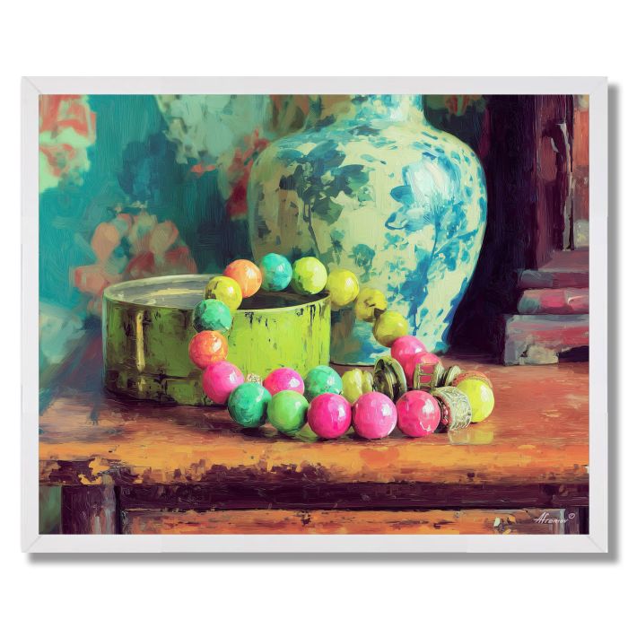 VINTAGE WATER VIGNETTE - FRAMED