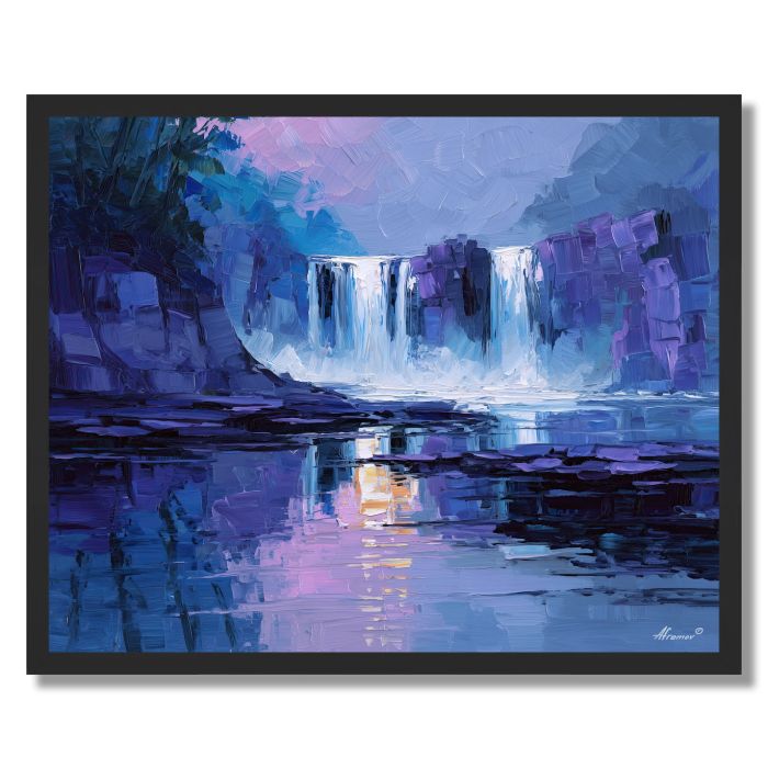 SURFACE HOUR WATER - FRAMED