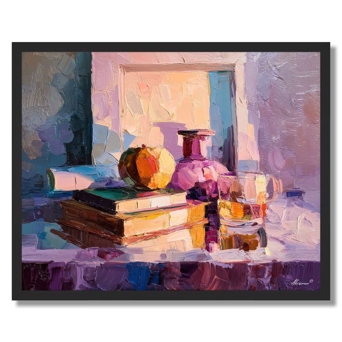 FRAME CHORD VIOLET - FRAMED