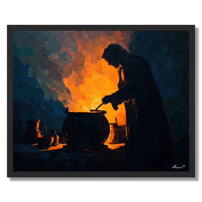 EMBER STILL PATH - FRAMED