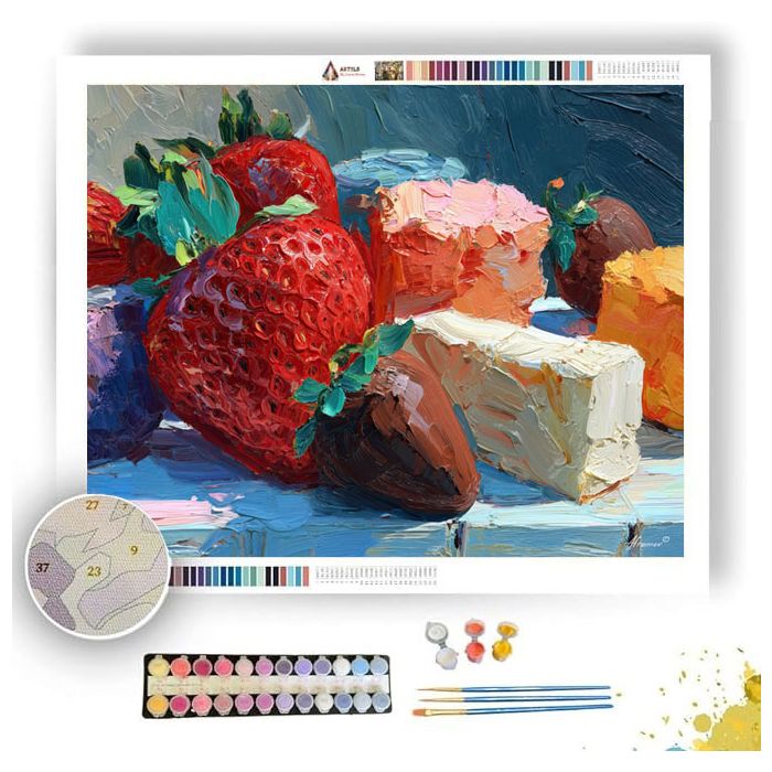 BAKERY THRESHOLD MOONLIT - Paint by Numbers Full Kit