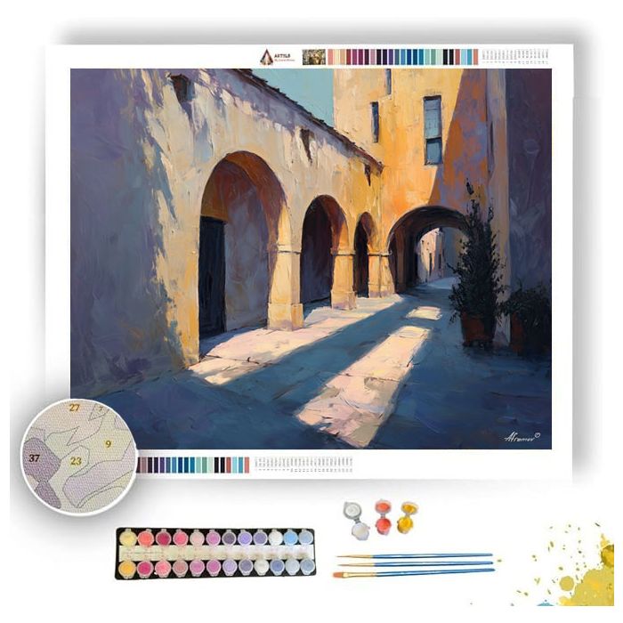 SHADOW MURAL SPARK - Paint by Numbers Full Kit