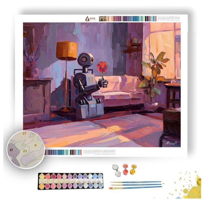 SUNLIT APARTMENT - Paint by Numbers Full Kit