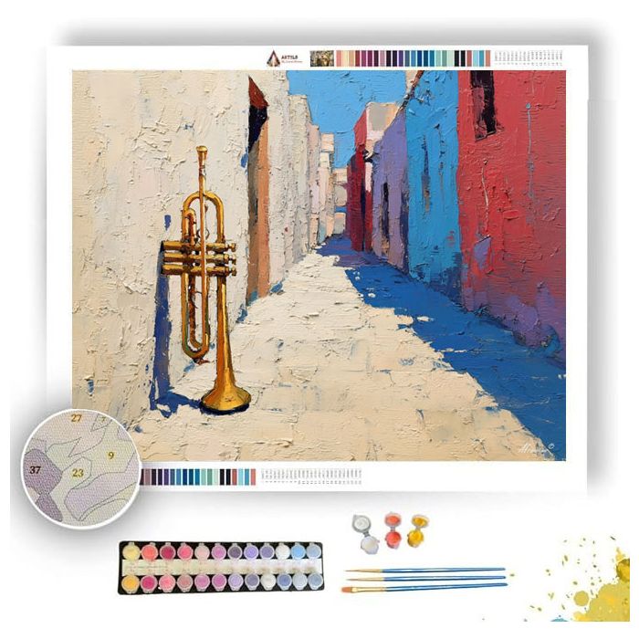 SUNLIGHT DRIFT SAND - Paint by Numbers Full Kit