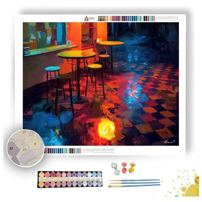 FLOOR DETAIL QUIET - Paint by Numbers Full Kit