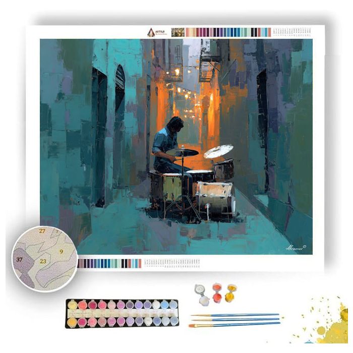 SNARE TRACE - Paint by Numbers Full Kit