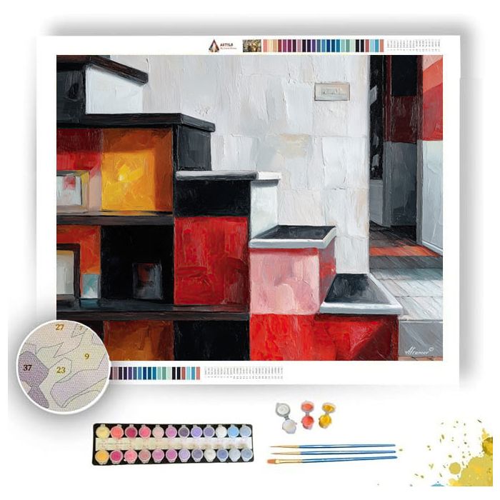 SAMPLES PASSAGE WINDOW - Paint by Numbers Full Kit