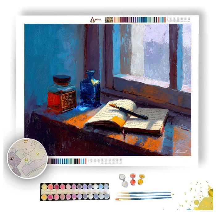 COBALT SMALL THRESHOLD - Paint by Numbers Full Kit