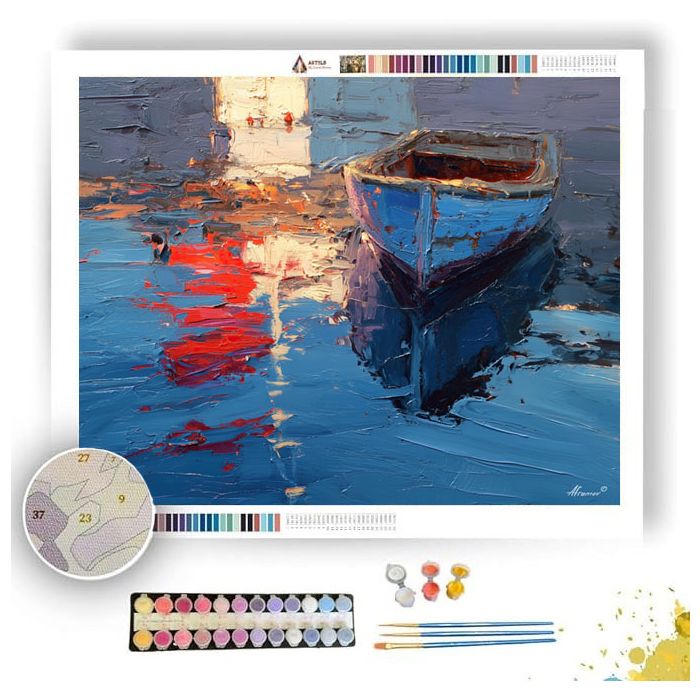 WINDOW BRASS DRIFT - Paint by Numbers Full Kit