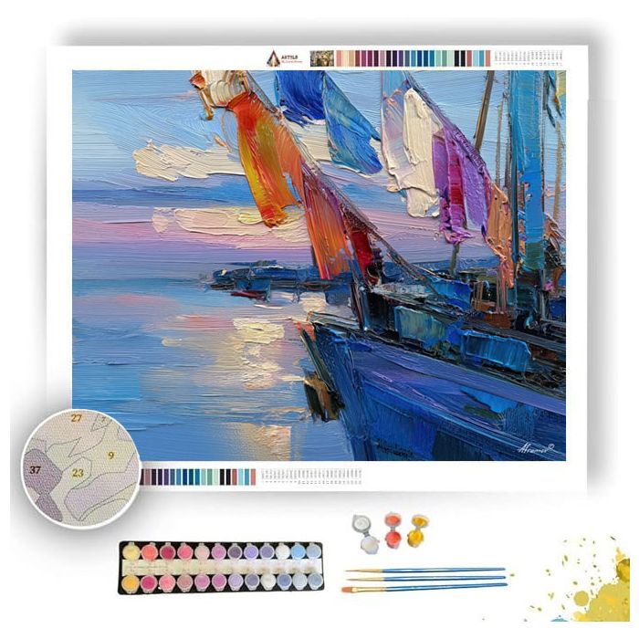 SILK STERN - Paint by Numbers Full Kit
