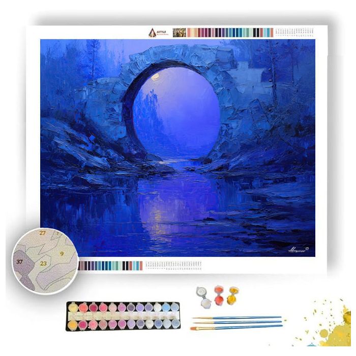 STONE FOGGED CHORD - Paint by Numbers Full Kit
