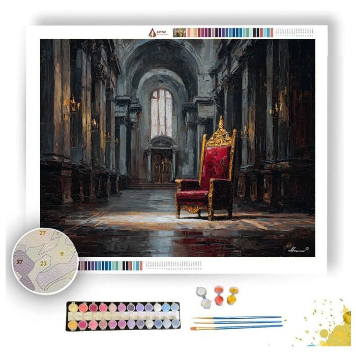 OLD ROYAL THRONE HALL - Paint by Numbers Full Kit