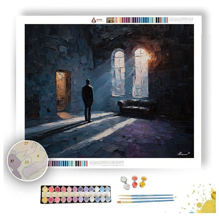 ECHO IN EMPTY ROOM - Paint by Numbers Full Kit