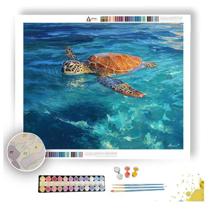 CLEAR HALO STONE - Paint by Numbers Full Kit