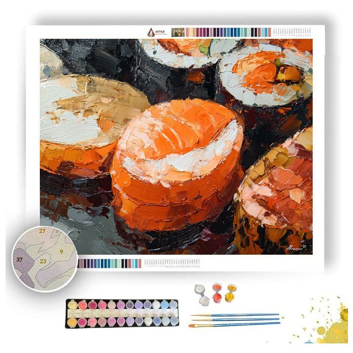 QUIET RHYTHM - Paint by Numbers Full Kit