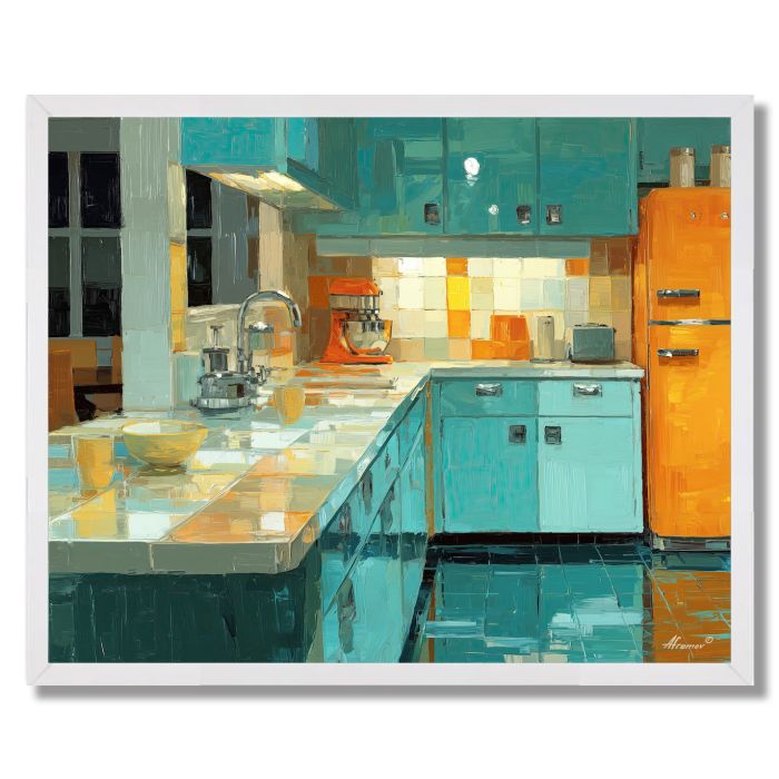 KITCHEN MOMENT - FRAMED