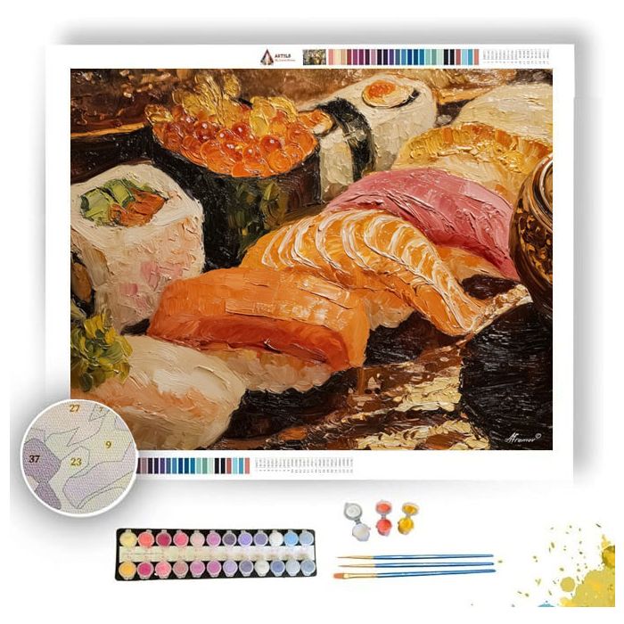 SAND QUIET - Paint by Numbers Full Kit