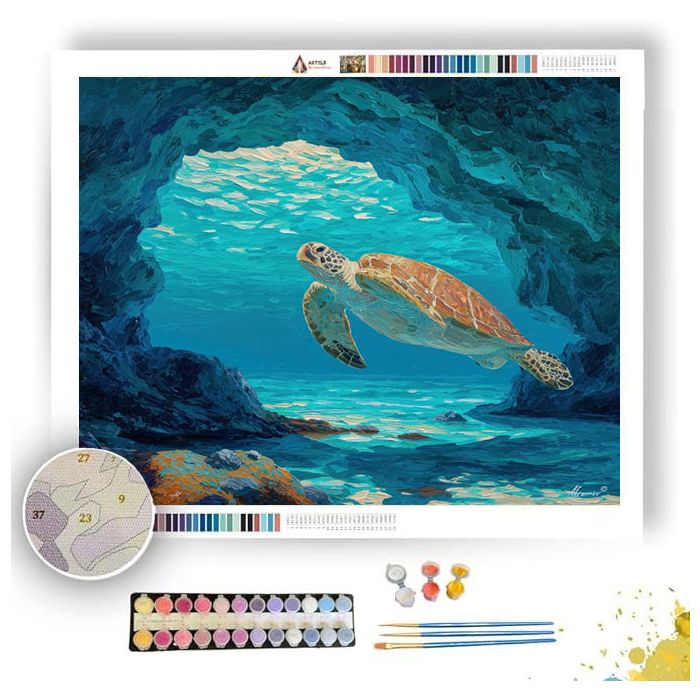 CLEAR VIGNETTE - Paint by Numbers Full Kit