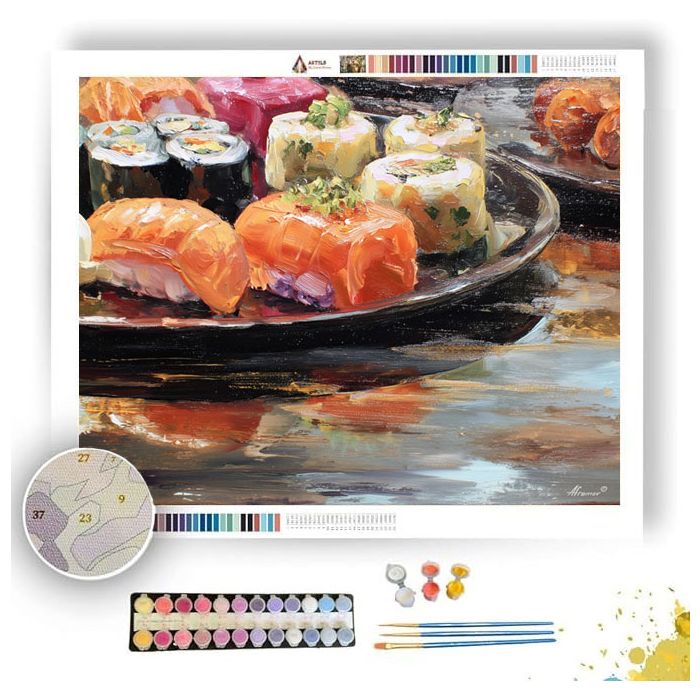 WATER CHEF WATERLINE - Paint by Numbers Full Kit