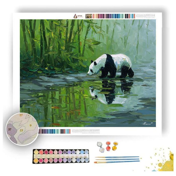 REFLECTION PASSAGE - Paint by Numbers Full Kit