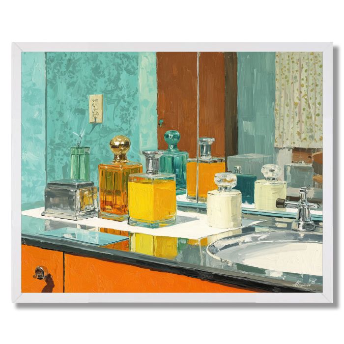 BRASS CHROME - FRAMED