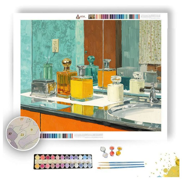 BRASS CHROME - Paint by Numbers Full Kit