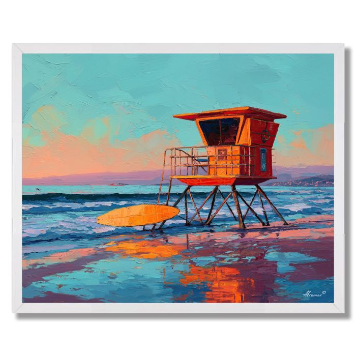 WATER LIFEGUARD - FRAMED
