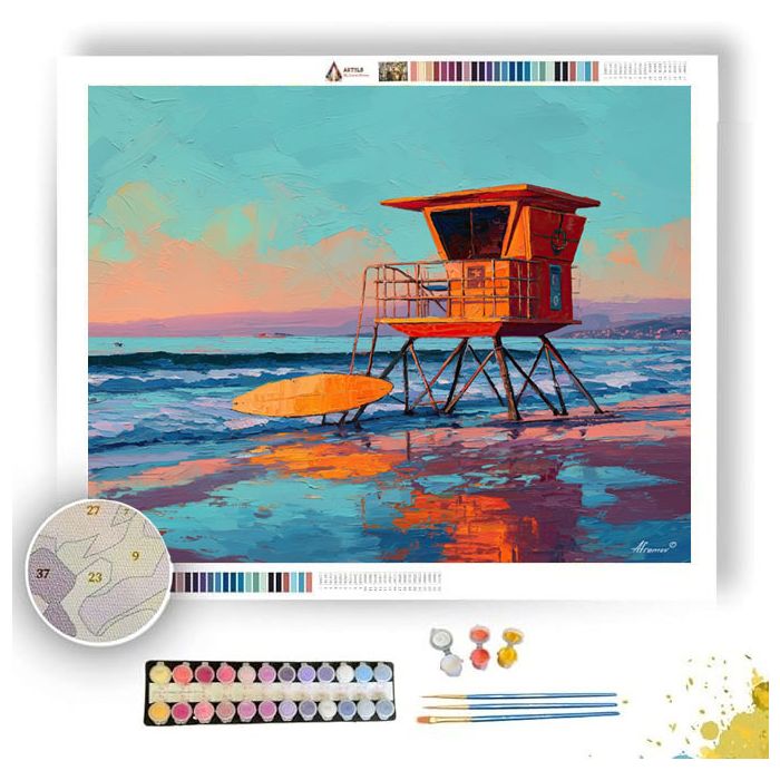 WATER LIFEGUARD - Paint by Numbers Full Kit