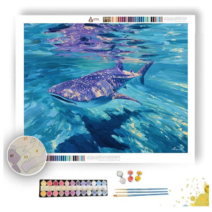 MIRROR THRESHOLD VIOLET - Paint by Numbers Full Kit