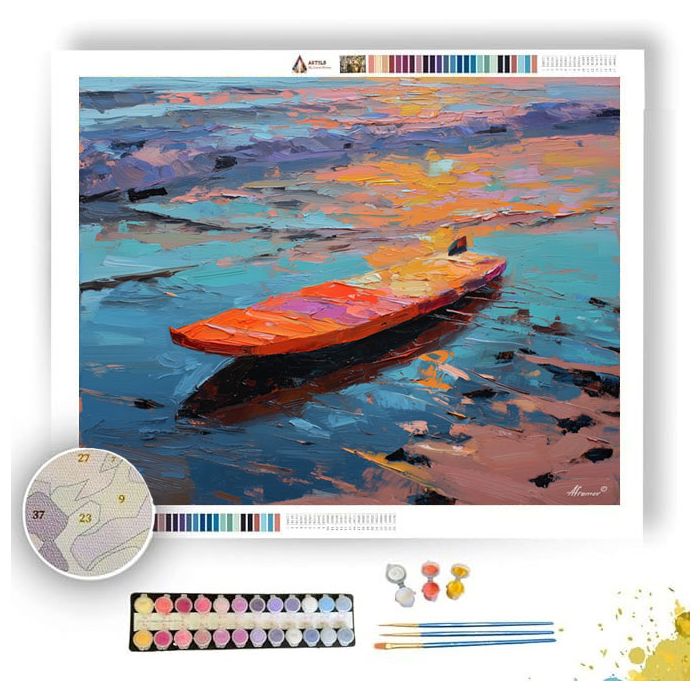 DRIFTWOOD DRIFT STONE - Paint by Numbers Full Kit