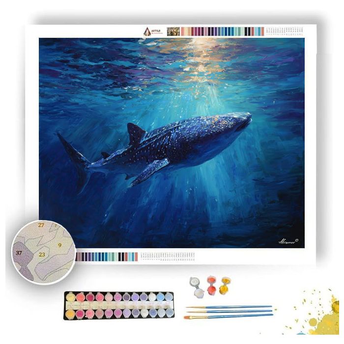 LANTERN DEEP RHYTHM - Paint by Numbers Full Kit