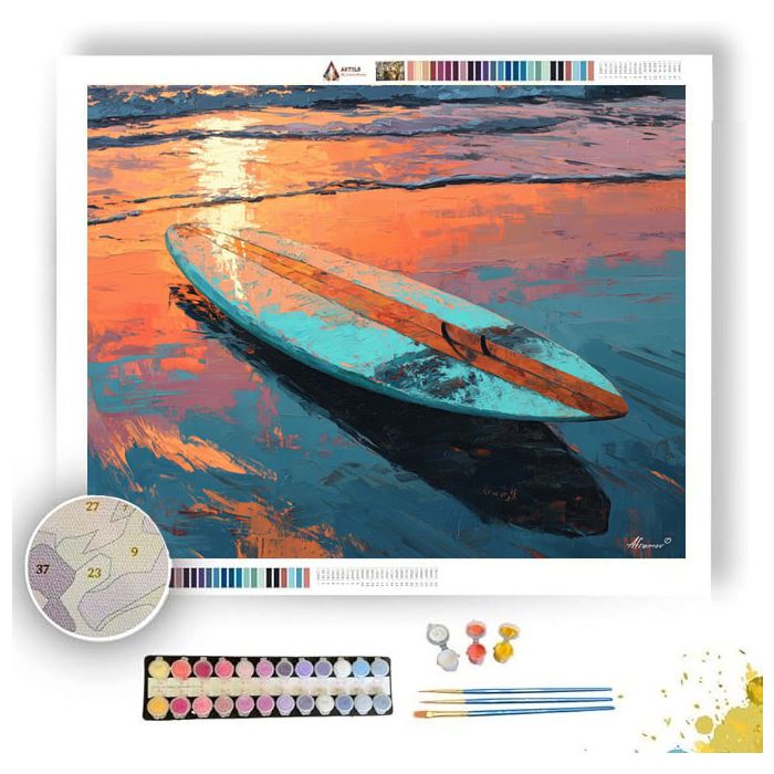 BOARD SPARK SILK - Paint by Numbers Full Kit