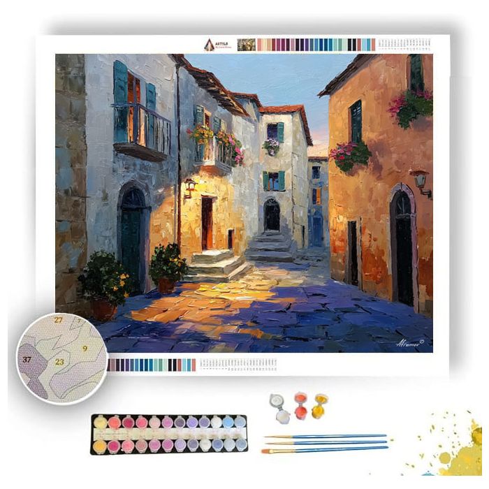 COBBLESTONE NOTE - Paint by Numbers Full Kit