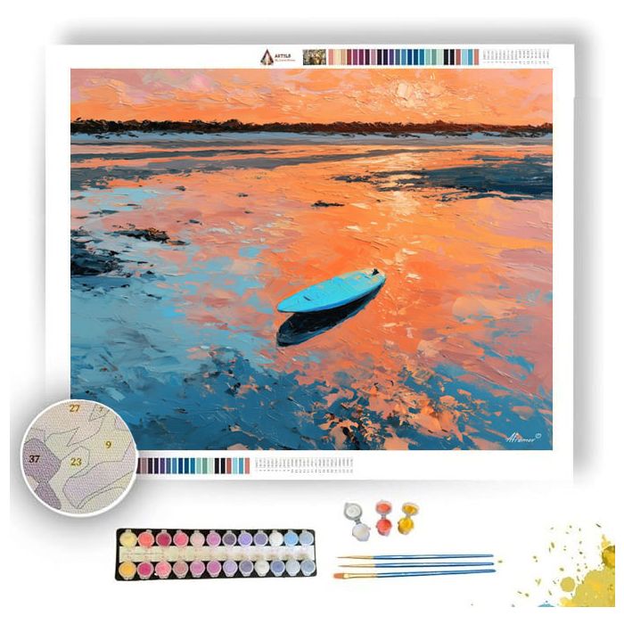 LAGOON TRACE - Paint by Numbers Full Kit
