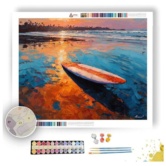 LINE WATERLINE - Paint by Numbers Full Kit