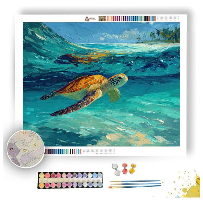 LANTERN SHORE - Paint by Numbers Full Kit