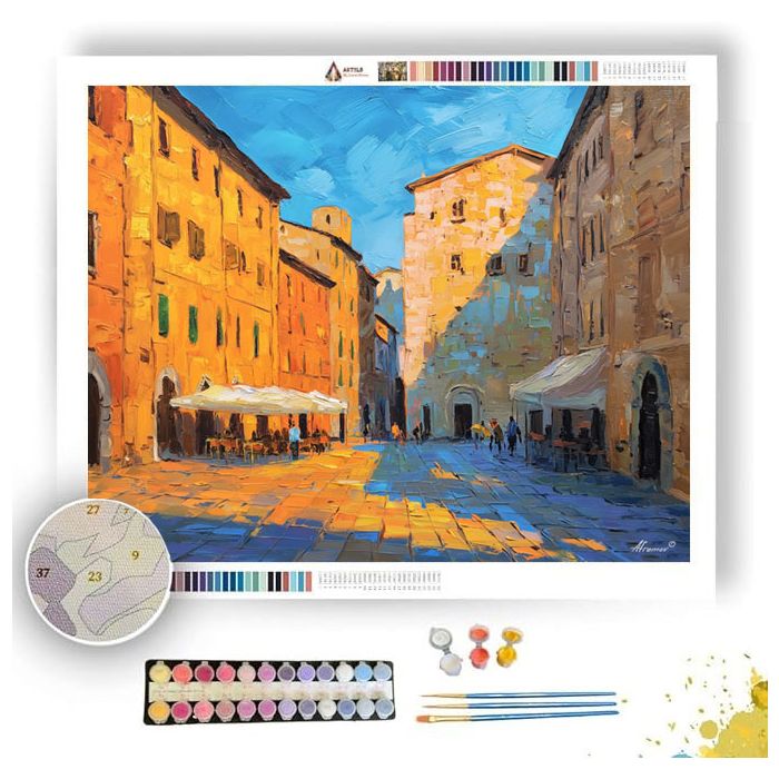 BRASS MORNING HOUR - Paint by Numbers Full Kit