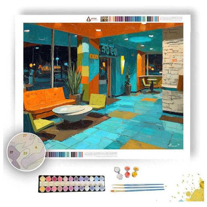 PAPER SIGN - Paint by Numbers Full Kit
