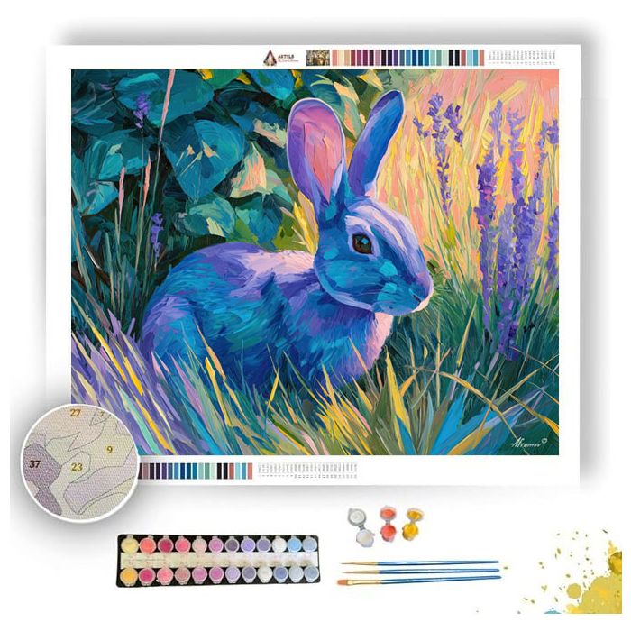 VIOLET SPRING PASSAGE - Paint by Numbers Full Kit