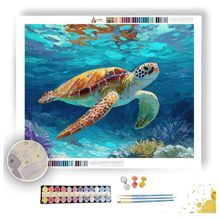 DEEP HUSH IRON - Paint by Numbers Full Kit