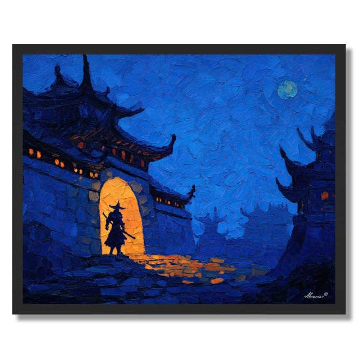 GATE HALO SHADOW - FRAMED