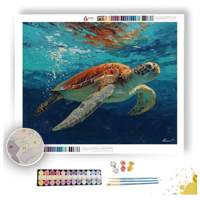 RISE NOTE STONE - Paint by Numbers Full Kit