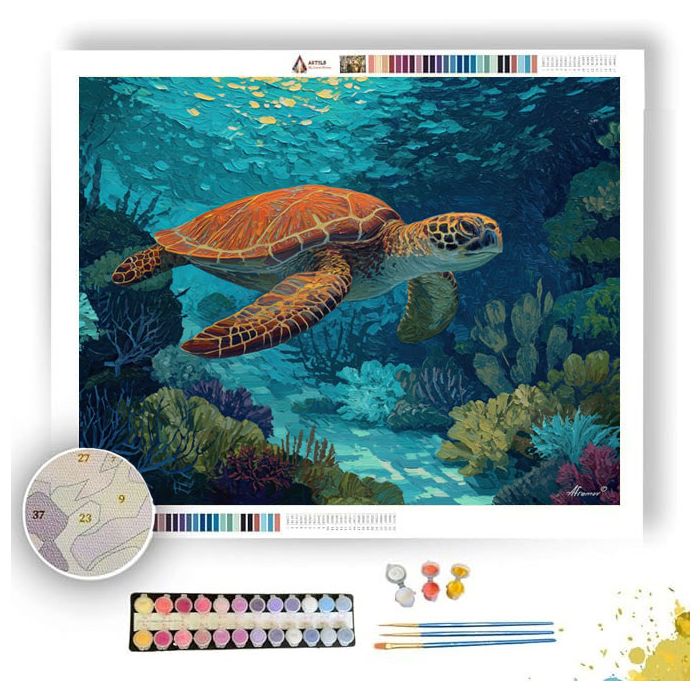 STONE GARDEN - Paint by Numbers Full Kit