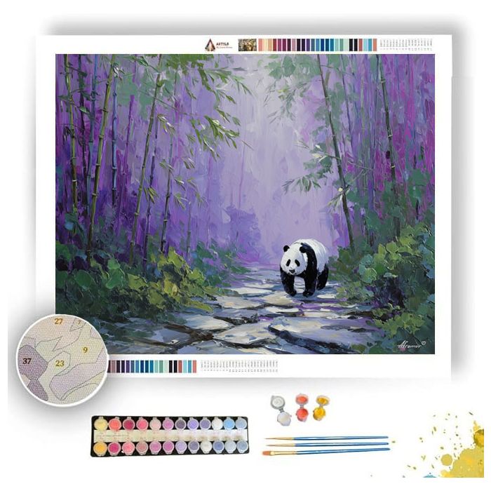 VIOLET PATH - Paint by Numbers Full Kit